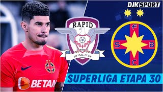 🔴 RAPID  FCSB 40  ETAPA 30 SUPERLIGA ROMANIA  LIVE FCSB 2024 [upl. by Ateiram]