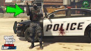 GTA Online  How To Save PoliceNoose Outfit  Gang banger Robery [upl. by Kostival]