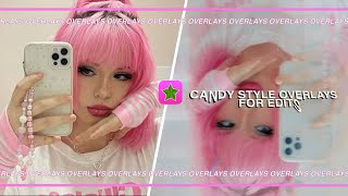 candy style soft overlays for edits  overlays [upl. by Danit3]