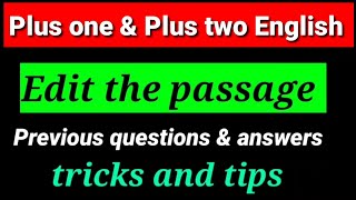 Editingprevious public exam questions to work out editing answers also [upl. by Yart]