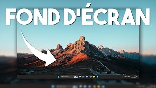 Comment changer son fond décran sur Windows 11 [upl. by Je510]