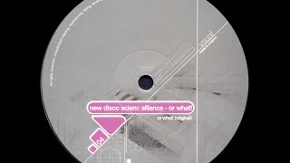 New Disco Science Alliance ‎– Or What Original Mix [upl. by Datha]