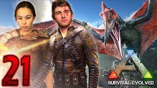 TAMING A PTERANODON  Part 21  Ark Survival Evolved The Island [upl. by Saqaw340]