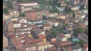 SORVOLO IN ELICOTTERO DELLA CITTA DI MELEGNANO [upl. by Aneala]