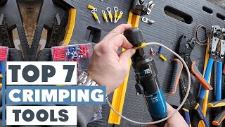 7 Best Crimping Tools for Electrical Work [upl. by Elleiand]