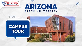 Arizona State University Campus Tour  ASU  Best USA University [upl. by Sitto]