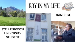 Day in the life of a Stellenbosch University student South African YT [upl. by Stinky]