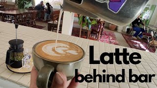 POV A solo barista morning shift [upl. by Paviour51]