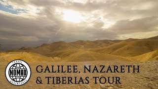 GALILEE NAZARETH TIBERIAS Tour  ISRAEL Travel Vlog [upl. by Annayak]