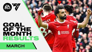 March Goal of the Month  Darwin Nunez Last Minute Winner amp Mo Salah Finish  Liverpool FC [upl. by Margarete]