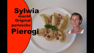 Sylwia macht original polnische PIEROGI❗️😋 Das polnische 🇵🇱Nationalgericht [upl. by Kado]