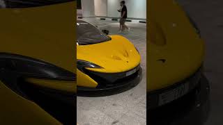 Mclaren P1 🟡mclaren mclarenp1 dubai cars [upl. by Anhcar]