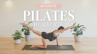 30 MIN POWER PILATES  Full Body Low Impact Workout [upl. by Jerold400]