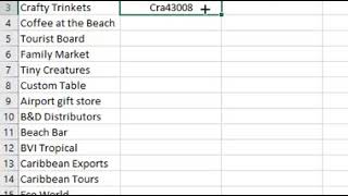 Double Click Fill Handle in Excel [upl. by Erialc]