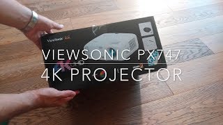 Viewsonic PX747 4K UHD projector [upl. by Yeldar541]