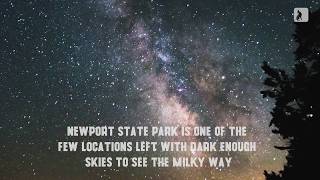 Newport State Park in Door County Designated an International Dark Sky Park [upl. by Nosyla]