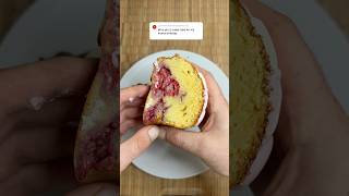 Easy Raspberry Cake  👌🎉 [upl. by Legyn]