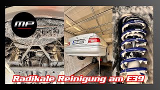 Marx Performance  BMW E39  530i Restauration Teil 2  Make Over  Youngtimer  Unterbodenwäsche [upl. by Gnort387]