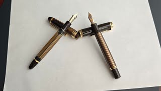 Comparing the Pelikan M800 and the Pilot Custom 823 [upl. by Sinegra]