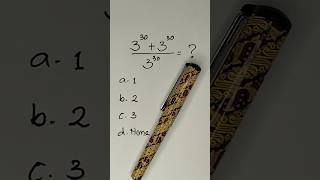 🔴Nice Exponential Equations maths shorts [upl. by Otsuj]