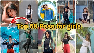 New Style Photo Pose Girl  Girls Photoshoot Pose  Photo Poses for girls  girl poses [upl. by Ellenohs]