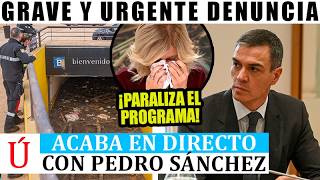 Susanna Griso NO PUEDE MÁS PARALIZA el PROGRAMA Y AVERGÜENZAN a PEDRO SÁNCHEZ por DANA COMO NUNCA [upl. by Nilrem185]