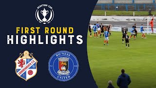 Cowdenbeath 01 Bo’ness  Highlights  Scottish Cup First Round 202223 [upl. by Tench]