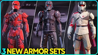 3 New Armor Sets Showcase Helldivers 2 [upl. by Nager866]