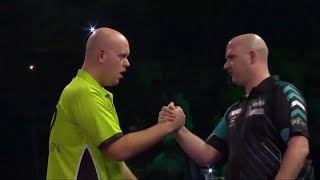 Best World Championship Match Ever 2018 World Championships  Michael van Gerwen vs Rob Cross [upl. by Loftis]