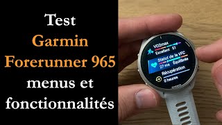 Test Forerunner 965  ma montre GPS préférée [upl. by Mansur]