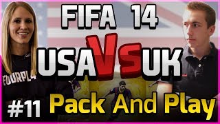 FIFA 14 USA VS UK PACK AND PLAY  BRING IT SIMON  EP 11 [upl. by Hamian]