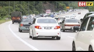 Pertambahan trafik menjelang cuti am [upl. by Feliks]