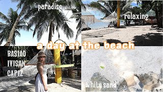 beach vlog  a chill day at the beach  Basiao Ivisan Capiz [upl. by Isiah]