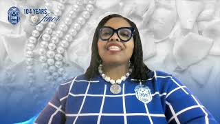 Finer Founders Day Greetings Amelia H Birchette Eastern Regional Director [upl. by Nally]