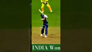 Best finisher cricket cricketlover viratkohli rohitsharma gill mahi indiancricket cricket [upl. by Magdaia674]