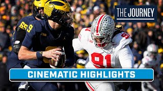 Cinematic Highlights Michigan Wins 3rdStraight vs Ohio State  Big Ten Football  The Journey [upl. by Sybley]