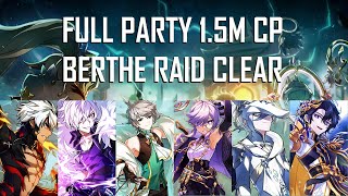 【Elsword】Clearing Berthe Raid at CP Requirement 15M CP [upl. by Erick]