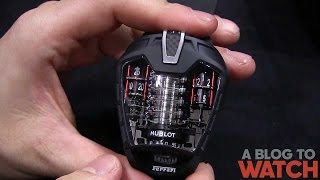 Hublot MP05 LaFerrari Ferrari Watch HandsOn [upl. by Dnomaid]