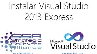 Instalar Visual Studio 2013 Express [upl. by Garrot]