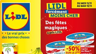 Catalogue LIDL ALIMENTAIRE du 13 au 18 novembre 2024 ⛔ Arrivage  FRANCE [upl. by Seuguh]