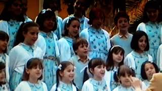 Piccolo Coro quotMariele Ventrequot 1998  Sestri Levante [upl. by Nylde]