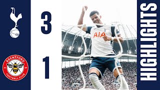 TOTTENHAM HOTSPUR 31 BRENTFORD  PREMIER LEAGUE HIGHLIGHTS  SOLANKE SCORES FIRST SPURS GOAL [upl. by Grinnell854]