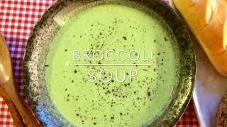 broccoli soup  cream of broccoli soup  easy broccoli soup [upl. by Spillar]