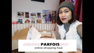 Unboxing PARFOIS Bags  Online Shopping Haul [upl. by Giovanni749]