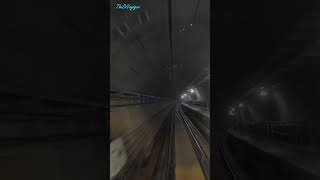 Inside Sydney Metro Tunnel travel metro australia sydney [upl. by Fang142]