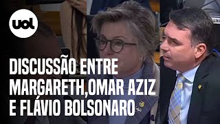 Flávio Bolsonaro responde senadora Não fale que homem não pode dar à luz pode ser processada [upl. by Nwahsyar]