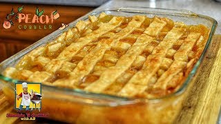 Peach Cobbler  Peach Cobbler Recipe [upl. by Amin]