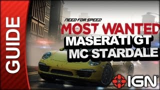 Need For Speed Most Wanted  Maserati GT MC Stardale  Red Shift Race  Gameplay [upl. by Yraunaj]