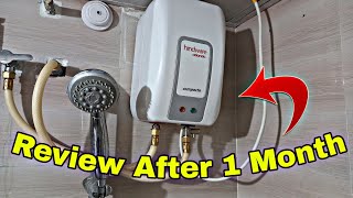 Hindware 3L Instant Geyser  Review After One Month of using Hindware 3 liter Instant Geyser [upl. by Ataymik339]