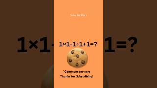 Solve the math 1×11÷11 [upl. by Fairleigh543]